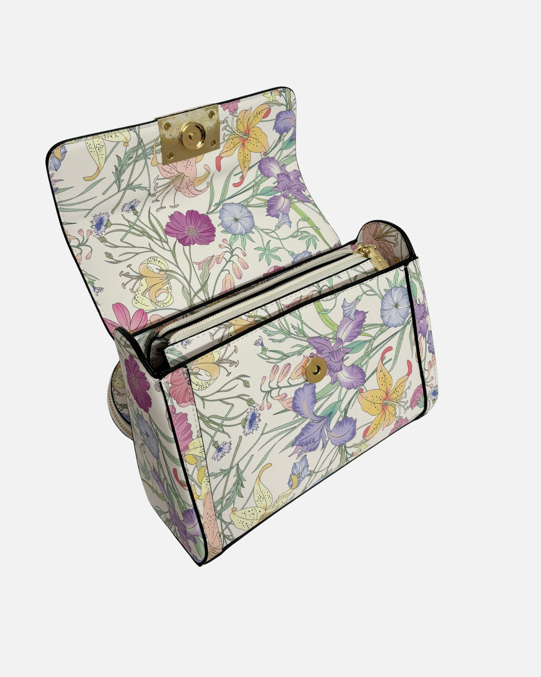 Luxe Camellia Crossbody Bag