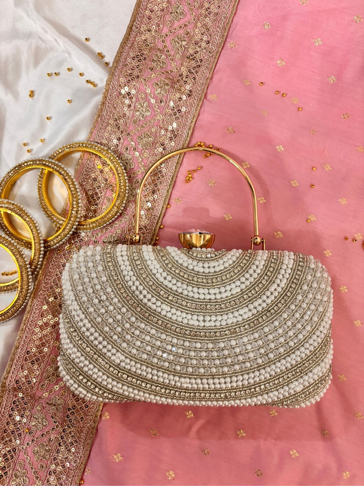 Aurora Pearl Clutch