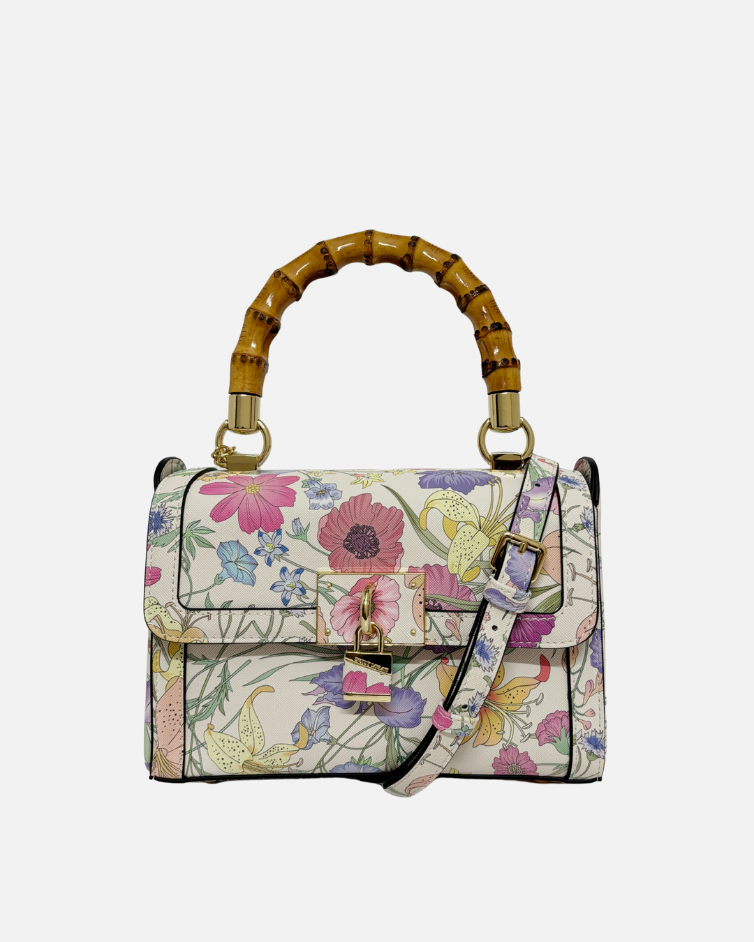 Luxe Camellia Crossbody Bag