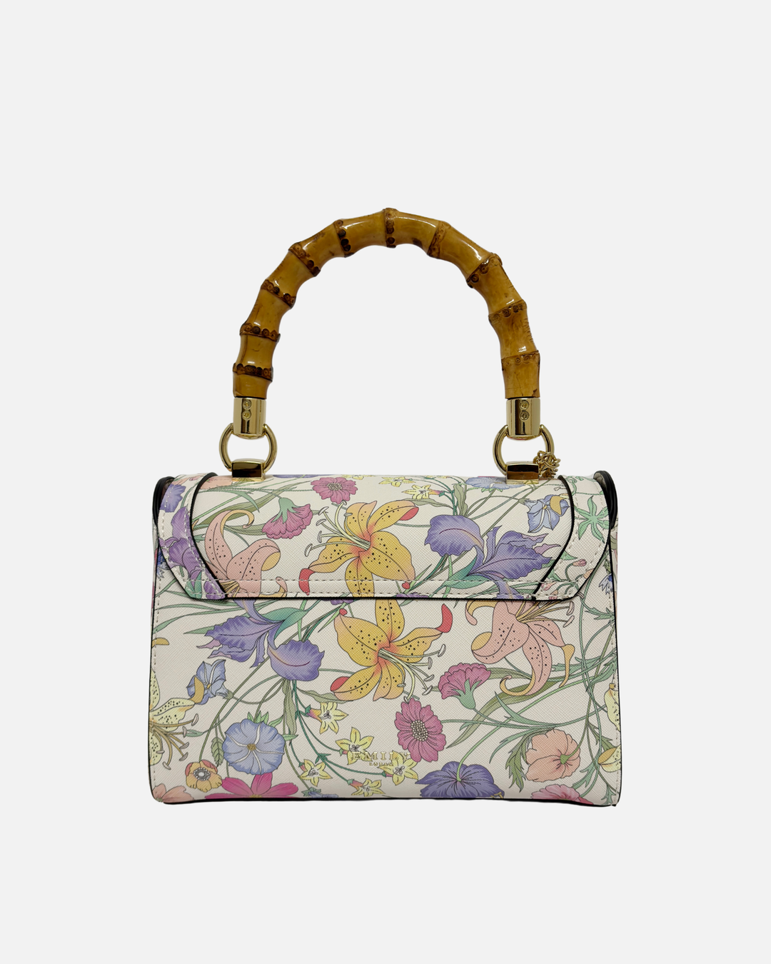 Luxe Camellia Crossbody Bag