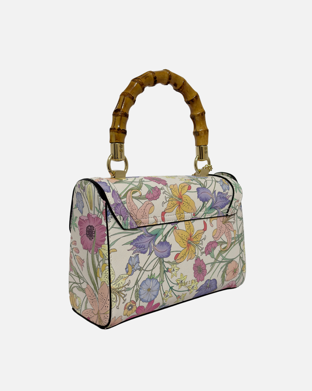 Luxe Camellia Crossbody Bag