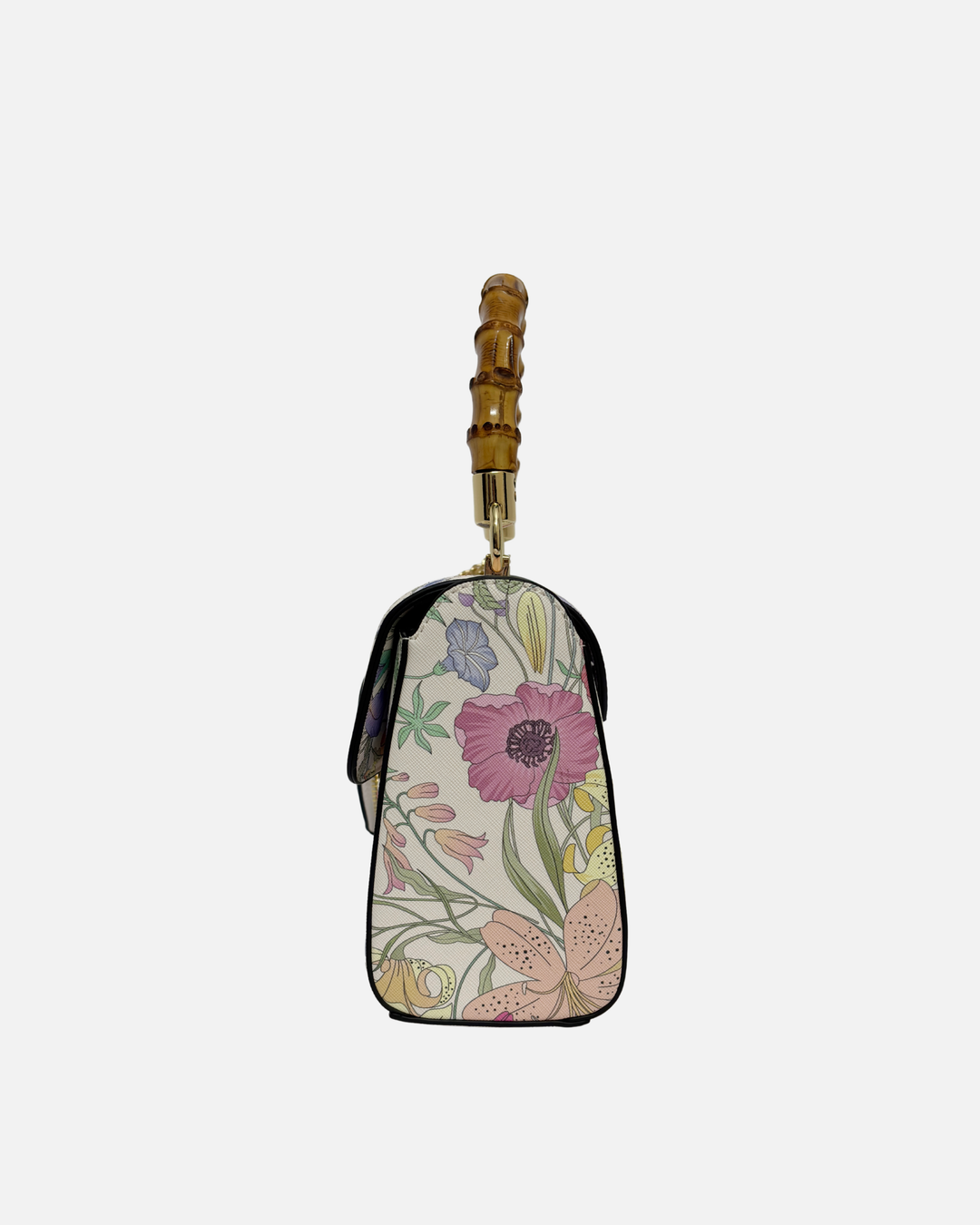 Luxe Camellia Crossbody Bag