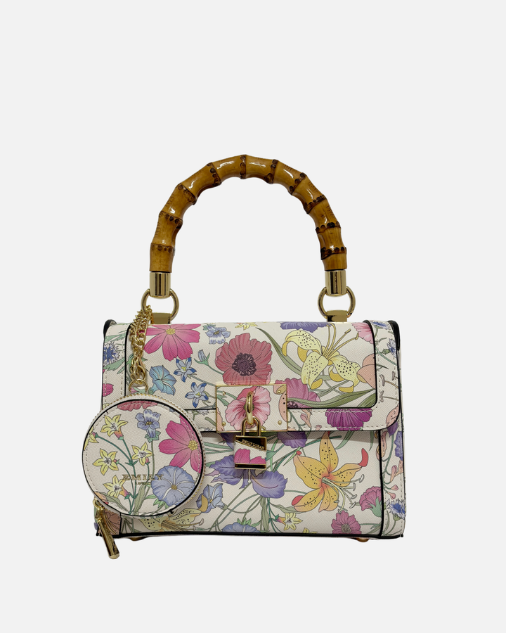 Luxe Camellia Crossbody Bag