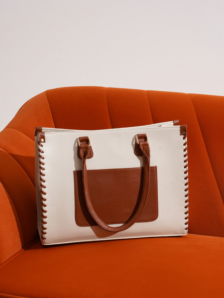 Two Tone Tote Bag
