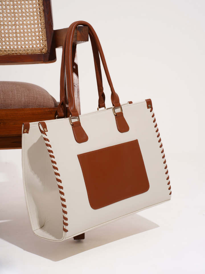 Two Tone Tote Bag